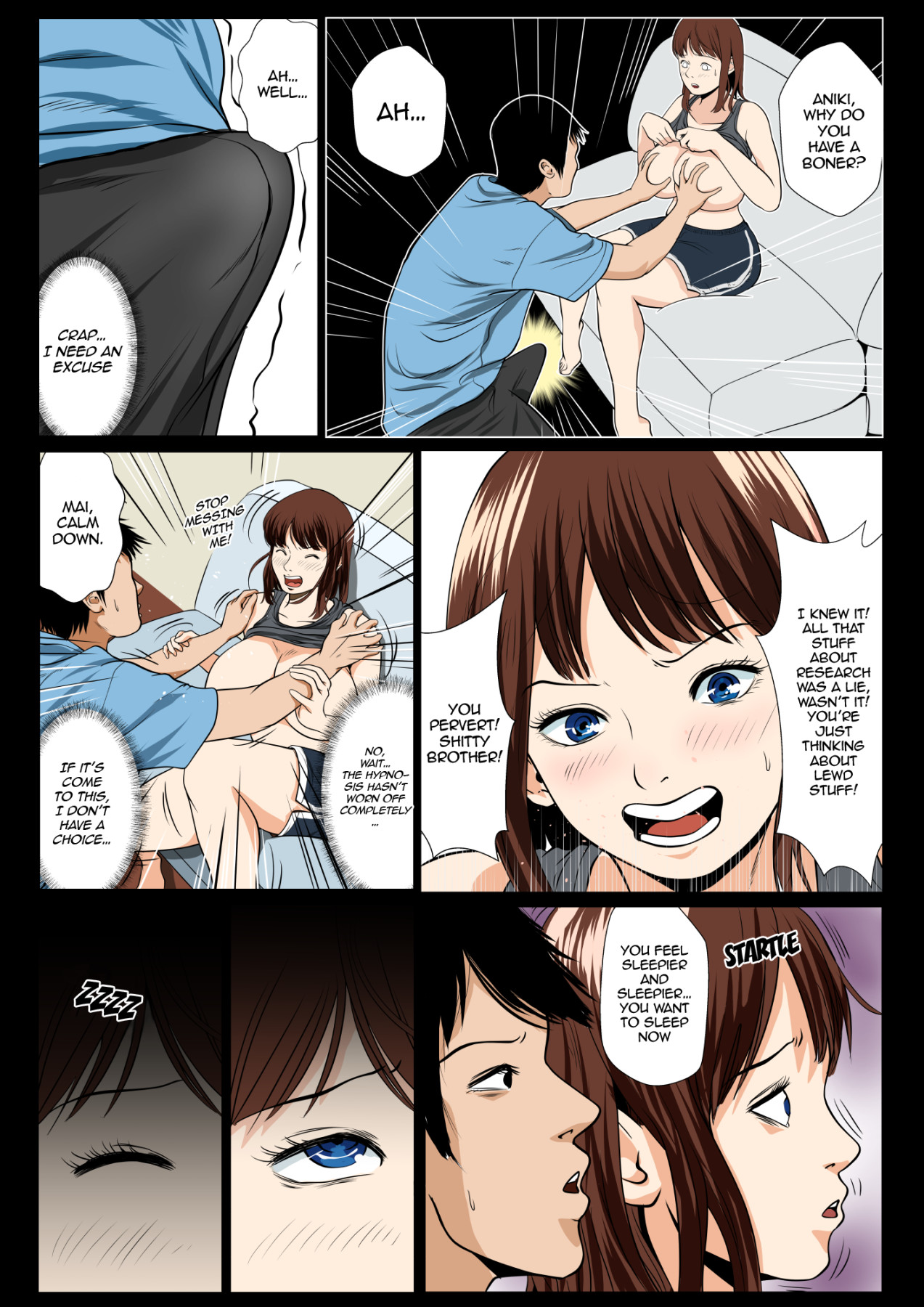 Hentai Manga Comic-Hypnotizing My Little Sister and Giving Her Multiple Orgasms-Read-16